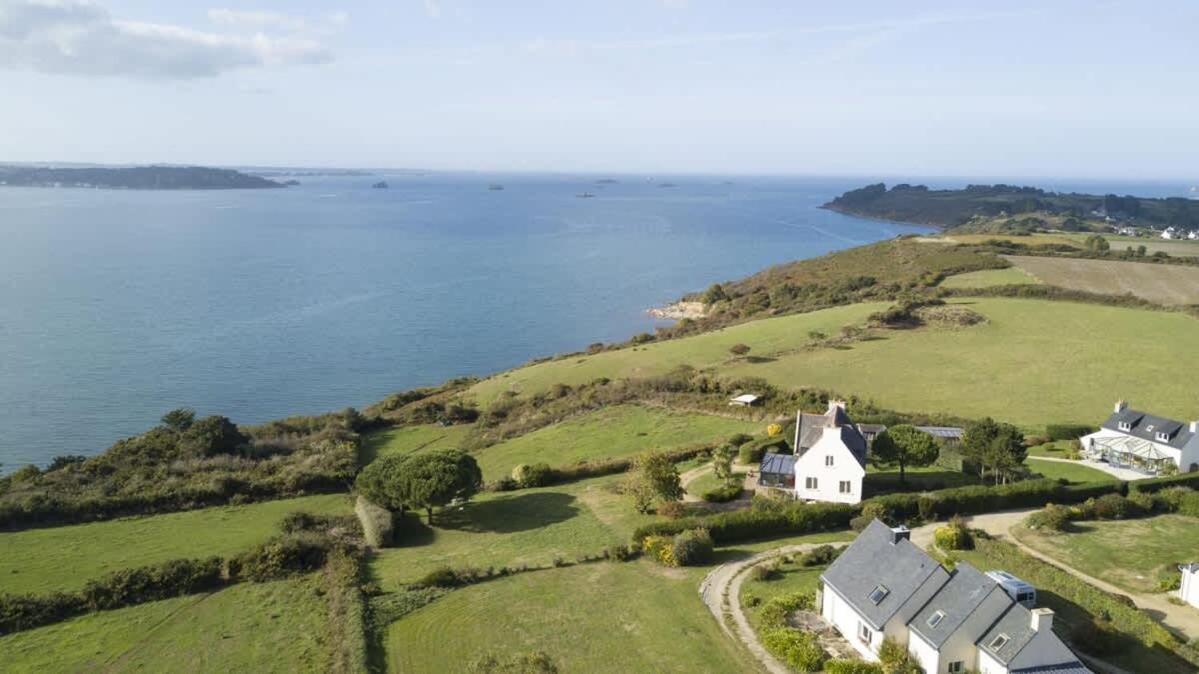 Kermartin - Maison De Famille Avec Vue Sur La Baie De Morlaix Plouézocʼh Zewnętrze zdjęcie