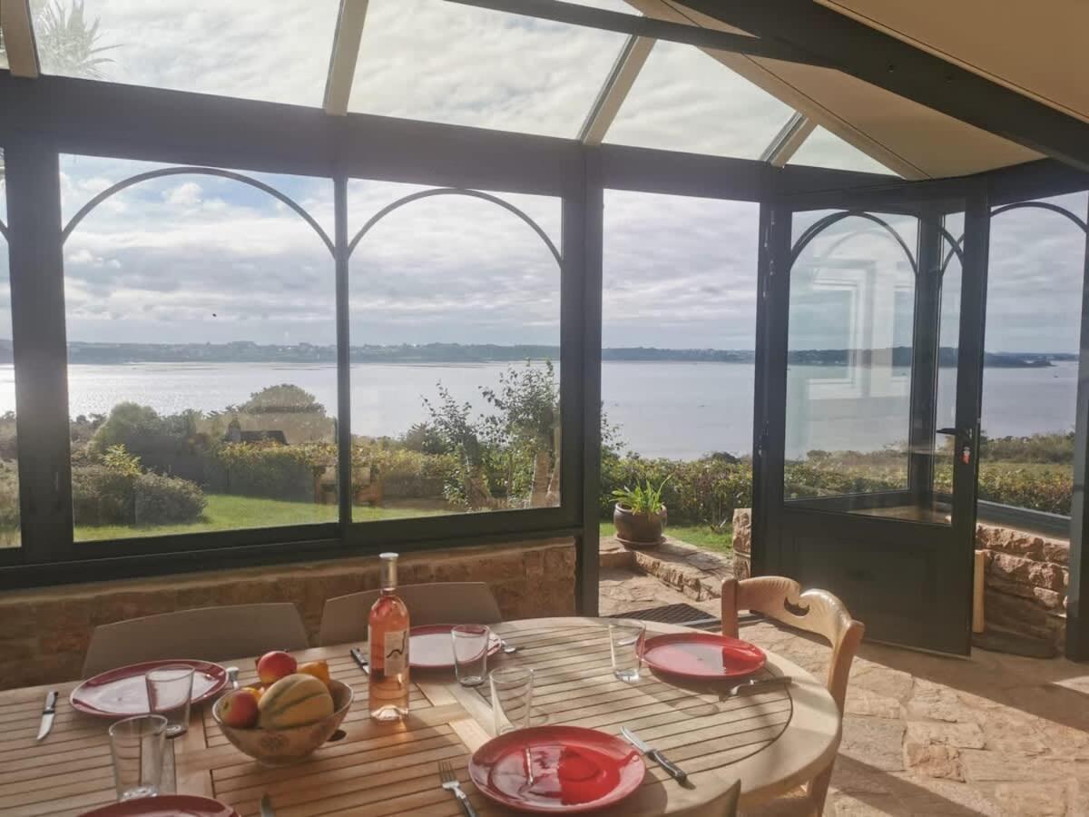 Kermartin - Maison De Famille Avec Vue Sur La Baie De Morlaix Plouézocʼh Zewnętrze zdjęcie
