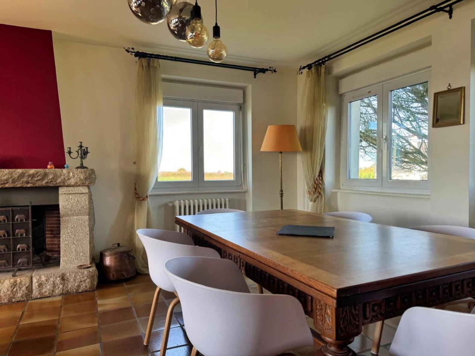 Kermartin - Maison De Famille Avec Vue Sur La Baie De Morlaix Plouézocʼh Zewnętrze zdjęcie