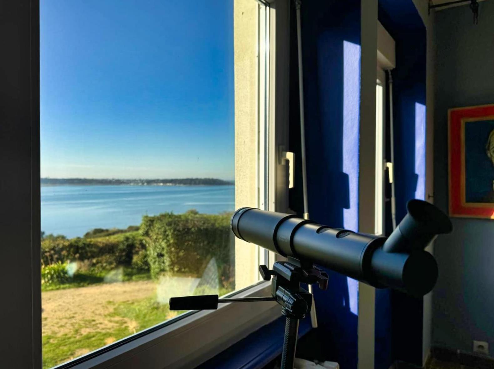 Kermartin - Maison De Famille Avec Vue Sur La Baie De Morlaix Plouézocʼh Zewnętrze zdjęcie